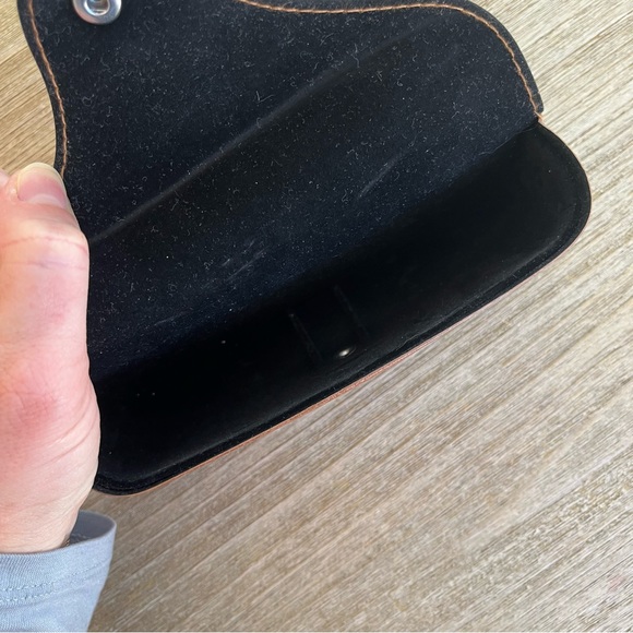 Ray-Ban leather brown glasses case - Picture 2 of 7